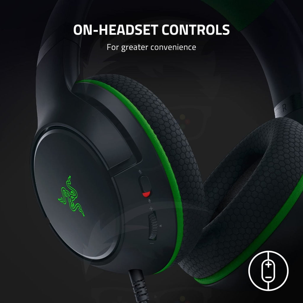 Razer Kaira X for Xbox (2021) - Black Wired Gaming Headset for Xbox Series X|S Razer Kaira X for Xbox (2021) - Black Wired Gaming Headset for Xbox Series X|S